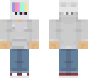 dumb tv head ( white, error )