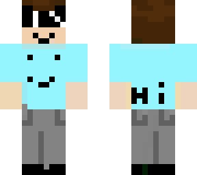 dylan made a wierd skin