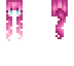 female hb - pink ponytail