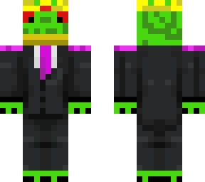 king frog - in tuxedo