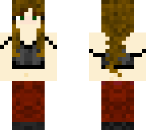 me if i was wearing red pants and black top thing