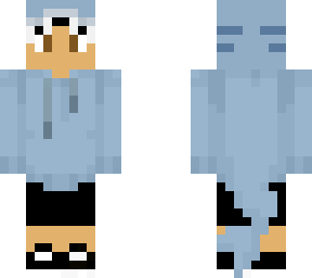 me in a shark hoodie