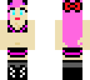 pink teen girl