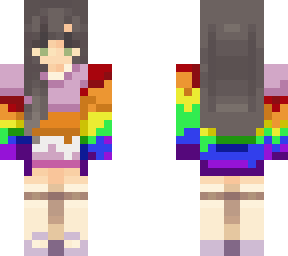 pride jacket girl