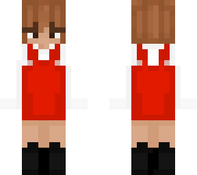 red dress
