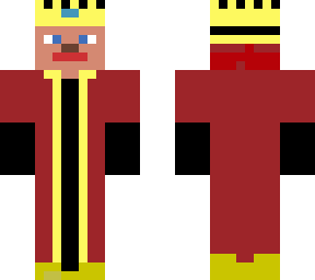 the king  is here