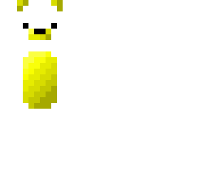 white and gold bear