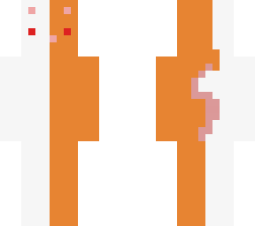 white and orange