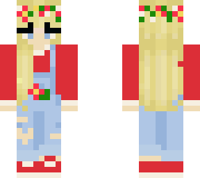 another red skin but with a flower crown (*^^*)