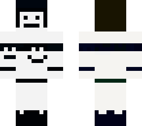 blach/white