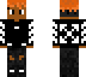 black guy with orange hair