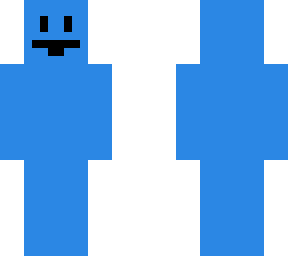 blue man