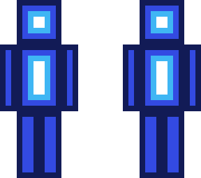 blue skin