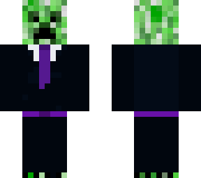 creeper with suit