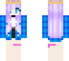 cute blue plaid