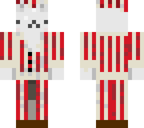 cute cat bedwars suit