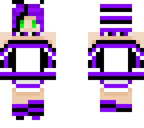 cute maid dress black white and purple