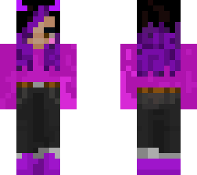 delrey_xaos's mc skin purple and pink vers