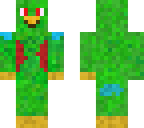 eclectus parrot (my character)
