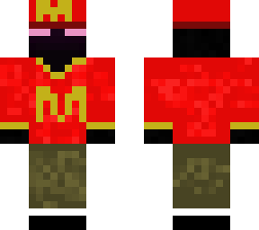 enderman skin by cjos13 but its mc donalds remade