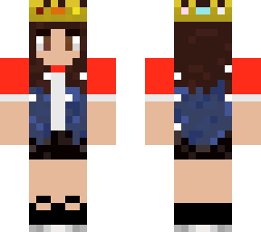 female tommyinnit with lgbtqia crown