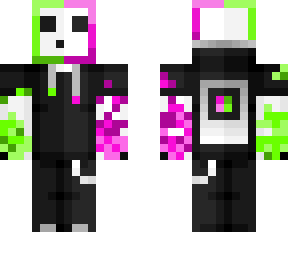 green & purple slime dj