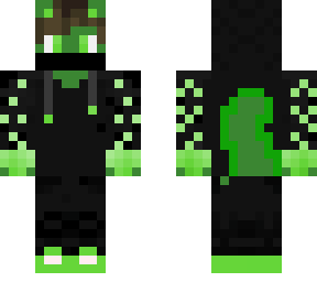 green gamer boy but he is a w o l f