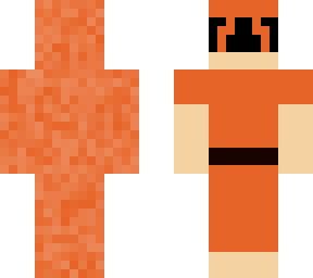 half and half orange ninja