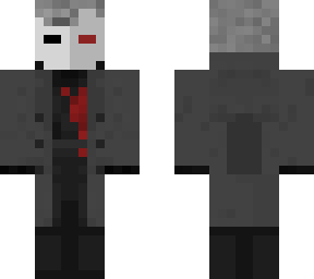 masked in coat