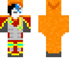 masked roman on a hood