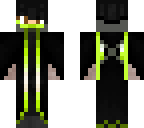 neon green and grey
