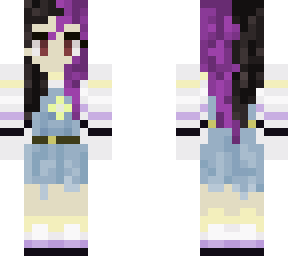 non-binary half n' half hair