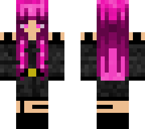 pink hair mjaw