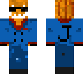 pumpkin skin -edit- (josemiguelyt) blue