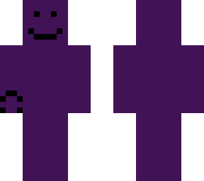 purple smiley hand