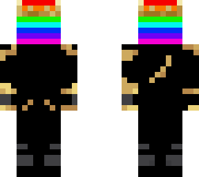 rainbow head with armour