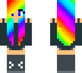 rainbow skin