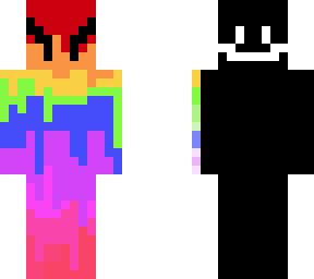 rainbow skin