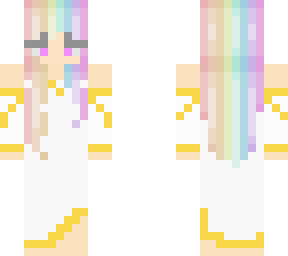 rainbow wedding girl