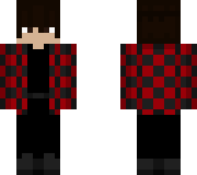reed checker jacket with boy