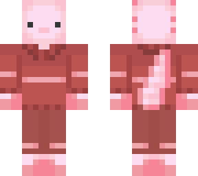 axolotl in sweater