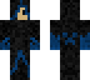 Blue Fire Demon | Minecraft Skin