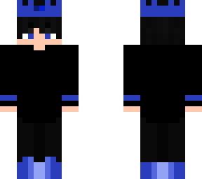 blue sweat skin