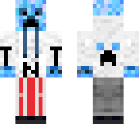 creeper blue gamer
