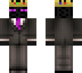enderman mob suited