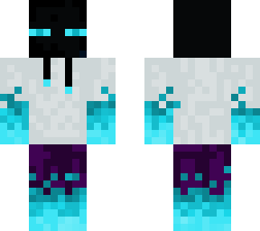 glowing enderman with jacket