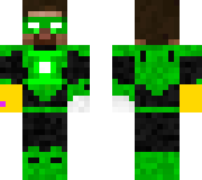 green lantern with gauntlet