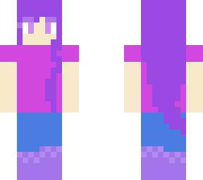 pink t-shirt girl
