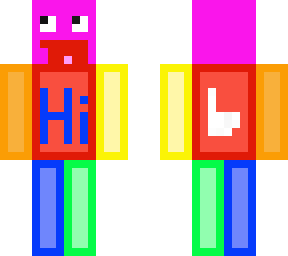 rainbow epic dude ,,hi“ and toilet !!funny!! thanks for your support! <3