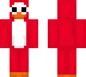 red penguin